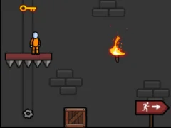 Gêm One Level Stickman Jailbreak ar-lein