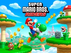 Gêm Super Mario Bros Riders ar-lein