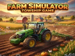 Gêm Farm Simulator Township Game ar-lein