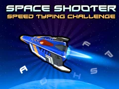 Gêm Space Shooter: Speed Typing Challenge ar-lein