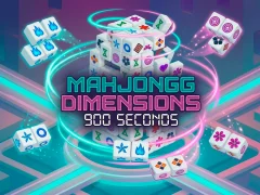 Gêm Mahjongg Dimensions 900 seconds ar-lein