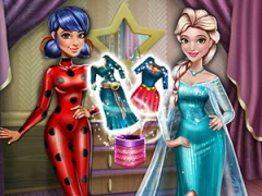 Gêm Dolly Role-Play Dress up ar-lein
