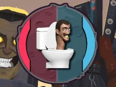 Gêm Skibidi Toilet Pong ar-lein