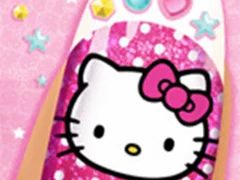 Gêm Hello Kitty Nail Salon ar-lein