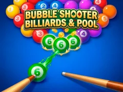 Gêm Bubble Shooter Billiards & Pool ar-lein