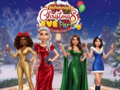 Gêm Fashionista Christmas Eve Party ar-lein