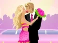 Gêm Barbie and Ken Kissing ar-lein