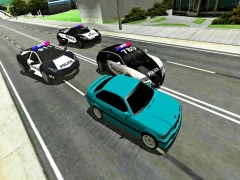 Gêm Mad Cop Police Car Race: Police Car vs Gangster Escape ar-lein