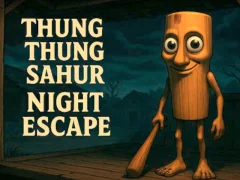 Gêm Thung Thung Sahur Night Escape ar-lein