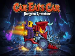 Gêm Car Eats Car: Dungeon Adventure ar-lein