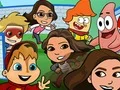 Gêm Nickelodeon Tag attack ar-lein