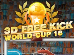 Gêm 3D Free Kick World Cup 2018 ar-lein