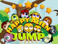 Gêm Happy Alien Jump ar-lein