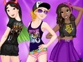 Gêm Princess Band Tees ar-lein