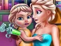 Gêm Ice Queen Toddler Vaccines ar-lein