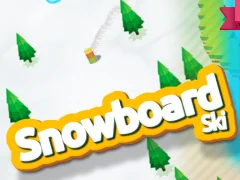 Gêm Snowboard and skis ar-lein