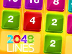 Gêm 2048 Lines ar-lein