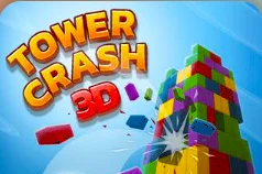 Gêm Tower Crash 3D ar-lein