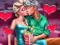 Gêm Ice Queen Cinema Flirting ar-lein