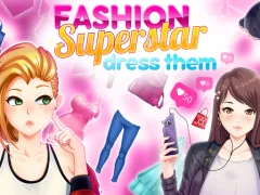 Gêm Fashion Superstar Dress Them ar-lein