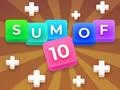 Gêm Sum Of 10: Merge Number Tiles ar-lein