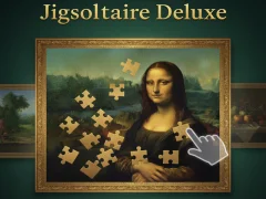 Gêm Jigsolitaire Deluxe ar-lein