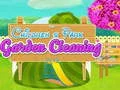 Gêm Children's Park Garden Cleaning ar-lein