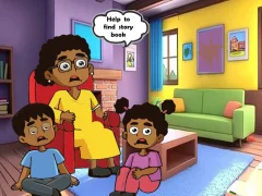 Gêm Kids Ready To Granny Story ar-lein