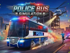 Gêm Police Bus Simulation ar-lein