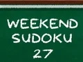Gêm Weekend Sudoku 27 ar-lein