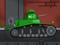 Gêm Tanks 2D: Tank Wars ar-lein