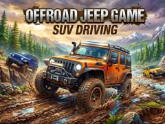 Gêm Offroad Jeep Game SUV Driving ar-lein
