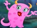 Gêm Cute Pink Monster Escape ar-lein