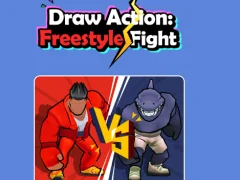 Gêm Draw Action: Freestyle Fight ar-lein