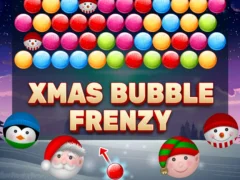 Gêm Xmas Bubble Frenzy ar-lein