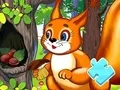 Gêm Jigsaw Puzzle: Squirrel Hide Food ar-lein