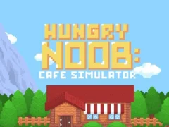 Gêm Hungry Noob Cafe Simulator ar-lein
