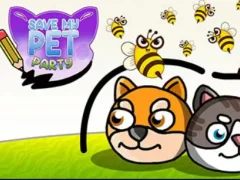 Gêm Save My Pet Party ar-lein