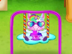 Gêm Newborn Unicorn Daycare ar-lein