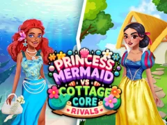 Gêm Princess Cottage Core vs Mermaid Core Rivals ar-lein