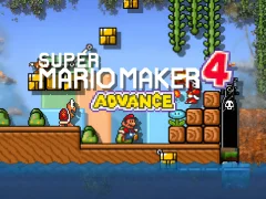 Gêm Super Mario Maker 4 ar-lein