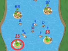Gêm Battle For The Islands ar-lein