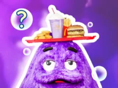 Gêm Kids Quiz: Grimace Shake Trivia ar-lein