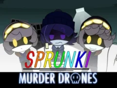 Gêm Sprunki: Murder Drones ar-lein