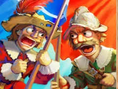 Gêm Musketeers Gunpowder vs Steel ar-lein