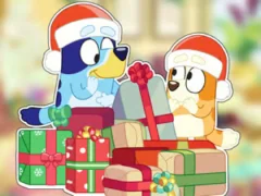 Gêm Jigsaw Puzzle: Bluey Christmas Unboxing ar-lein