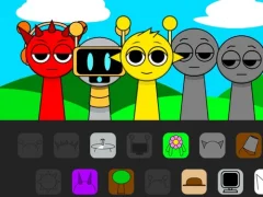 Gêm Sprunki Incredibox Horror ar-lein