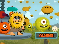 Gêm Adam & Eve Aliens ar-lein