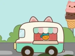Gêm Purrfect Scoops ar-lein