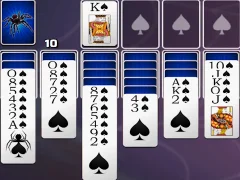 Gêm Spades Spider Solitaire ar-lein